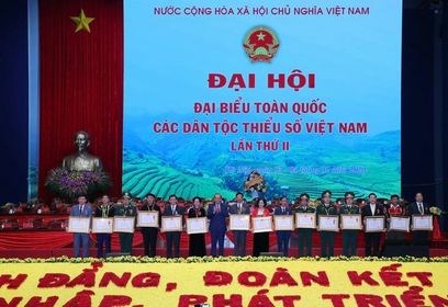 Biểu dương 40 tập thể, 50 cá nhân đại biểu DTTS có thành tích xuất sắc - Anh 3