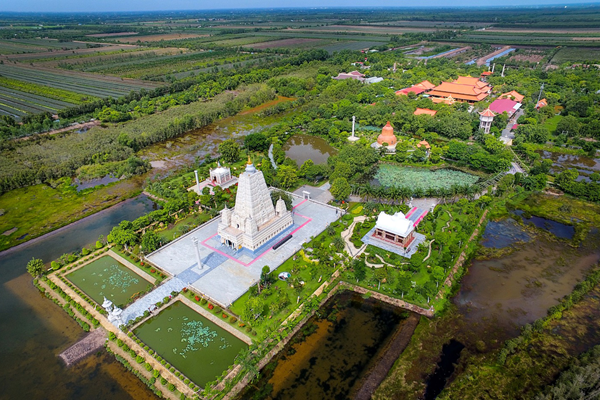 Bốn Thánh tích- Tứ động tâm được phục dựng tại Thiền viện Trúc Lâm Chánh giác - Anh 1