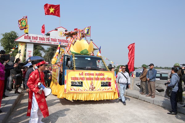 Lễ cung rước và an vị tượng Phật hoàng Trần Nhân Tông - Anh 12