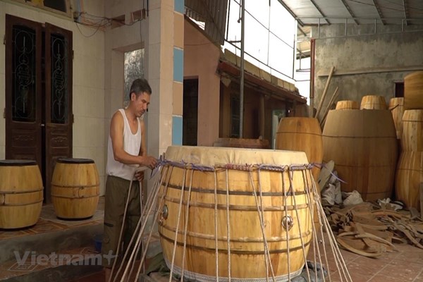 Những người giữ tiếng vang của làng trống hơn 1.000 năm tuổi - Anh 1