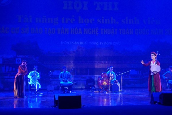 Khai mạc Hội thi “Tài năng trẻ học sinh, sinh viên các cơ sở đào tạo VHNT toàn quốc 2020” - Anh 9