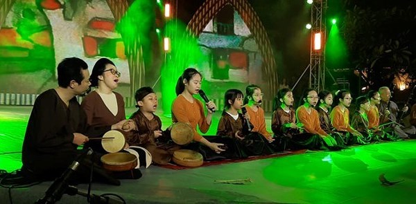 Liên hoan trình diễn di sản văn hóa phi vật thể thành phố Hà Nội - Anh 1