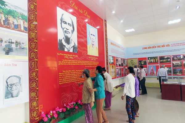 Khánh thành Khu lưu niệm cụ Phó bảng Nguyễn Sinh Sắc - Anh 1