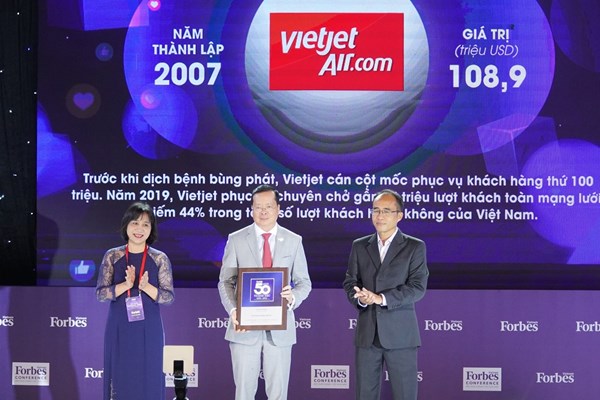Vietjet, Viettel, Vinamilk...vào top 50 Thương hiệu dẫn đầu 2020 do Forbes bình chọn - Anh 2
