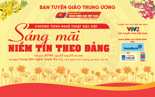 Chương trình nghệ thuật đặc biệt “Sáng mãi niềm tin theo Đảng” - Anh 1