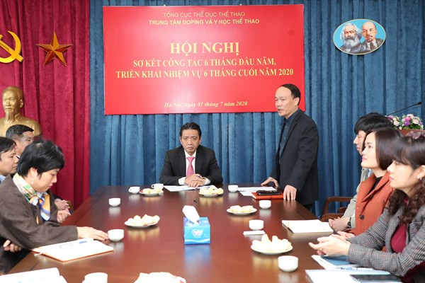 Bệnh viện Thể thao Việt Nam và Trung tâm Doping: Phát huy thế mạnh phục vụ tốt hơn nữa cho Thể thao Việt Nam - Anh 5