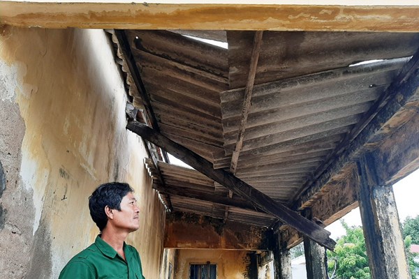 Di tích lịch sử, văn hóa quốc gia đình Thuận Hòa (Ninh Thuận): Nguy cơ đổ sập vẫn chưa được trùng tu - Anh 2