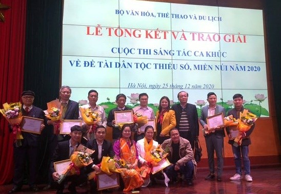 17 tác phẩm xuất sắc được trao giải ca khúc về đề tài DTTS, miền núi năm 2020 - Anh 2