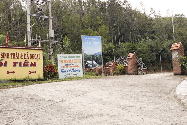 Khu du lịch sinh thái Suối Tiên (Quy Nhơn ,Bình Định): Xây dựng không phép như “vườn không nhà trống”? - Anh 1