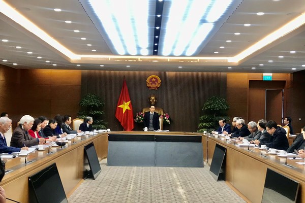 Phó Thủ tướng Vũ Đức Đam làm việc với Hội đồng di sản Văn hóa quốc gia - Anh 1