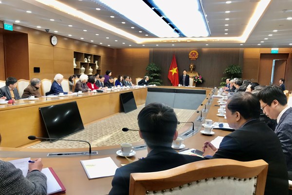 Phó Thủ tướng Vũ Đức Đam làm việc với Hội đồng di sản Văn hóa quốc gia - Anh 2