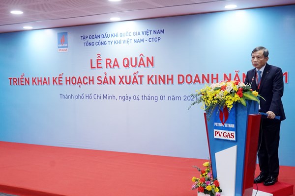 PV GAS tổ chức Lễ ra quân triển khai kế hoạch sản xuất kinh doanh năm 2021 - Anh 1