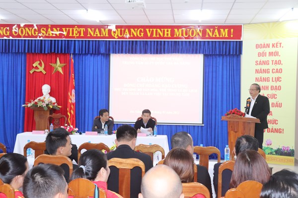 Thứ trưởng Hoàng Đạo Cương thăm và làm việc Trung tâm HLTT Quốc gia Đà Nẵng và Trường ĐH TDTT Đà Nẵng - Anh 2
