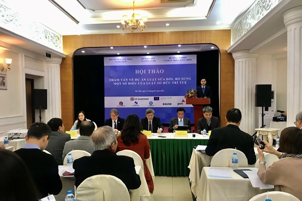 Sửa đổi, bổ sung một số điều của Luật Sở hữu trí tuệ: Bước vào một “cuộc chơi lớn”, buộc phải sửa đổi - Anh 1