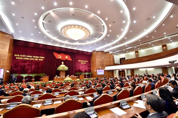 Khai mạc trọng thể Hội nghị lần thứ 15 Ban Chấp hành Trung ương Đảng khóa XII - Anh 4