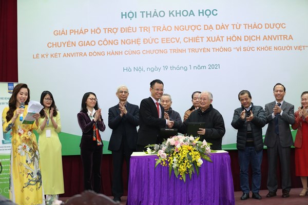 Hỗ trợ điều trị trào ngược dạ dạy thực quản từ thảo dược, chiết xuất hỗn dịch Anvitra - Anh 1