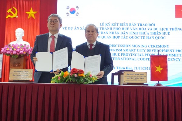KOICA tài trợ 13 triệu USD xây dựng Thành phố Huế văn hóa và du lịch thông minh - Anh 1