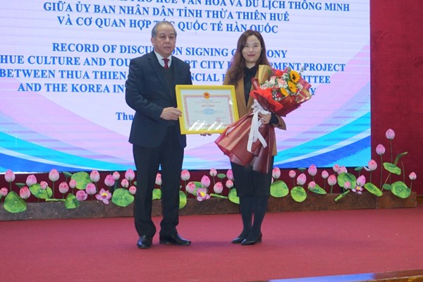 KOICA tài trợ 13 triệu USD xây dựng Thành phố Huế văn hóa và du lịch thông minh - Anh 2