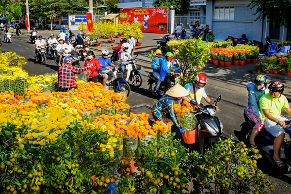 Chợ hoa Xuân “Trên bến dưới thuyền” đến hẹn lại lên - Anh 4