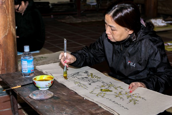 Về Đông Hồ say ngắm hồn tranh Tết - Anh 2