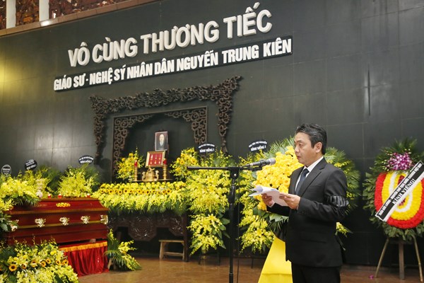 Tiễn biệt nguyên Thứ trưởng Bộ VHTTDL, GS.NSND Trung Kiên - Anh 6