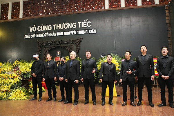 Tiễn biệt nguyên Thứ trưởng Bộ VHTTDL, GS.NSND Trung Kiên - Anh 9