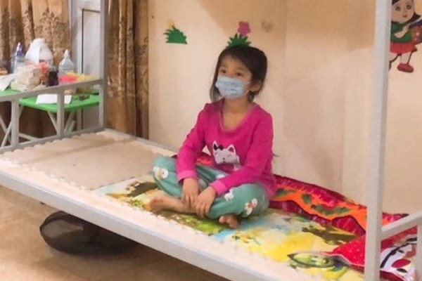 Tết đặc biệt với các cháu học sinh cách ly tại Trường Mầm non Bạch Đằng (Hải Dương) - Anh 1