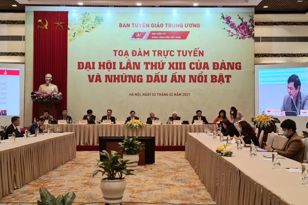 Đại hội lần thứ XIII của Đảng: Dẫn dắt, truyền cảm hứng xây dựng đất nước giàu mạnh - Anh 1