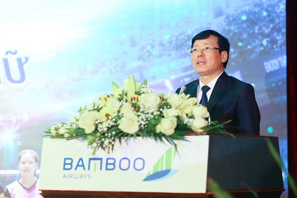 Ra mắt đội bóng chuyền nữ Bamboo Airways Vĩnh Phúc - Anh 1