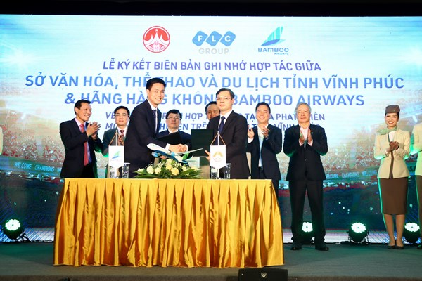Ra mắt đội bóng chuyền nữ Bamboo Airways Vĩnh Phúc - Anh 2