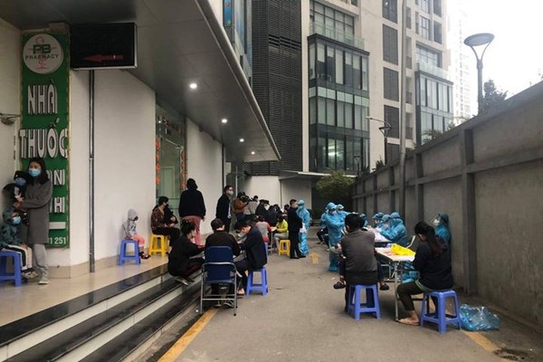 Hà Nội: Xác định được 8 F1 của bệnh nhân quận Nam Từ Liêm - Anh 1