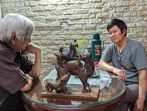 Gốm của “Toán đầu Ô” - Anh 1
