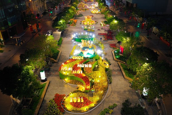 Số hóa Đường hoa Nguyễn Huệ Tết Tân Sửu  2021 - Anh 2