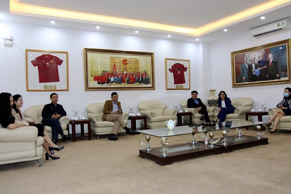 Bộ trưởng Nguyễn Ngọc Thiện: Đội tuyển phải duy trì được ý chí, tinh thần Việt Nam - Anh 2