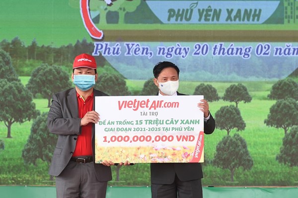 Vietjet đồng hành cùng Lễ phát động Tết trồng cây 2021 - Anh 1