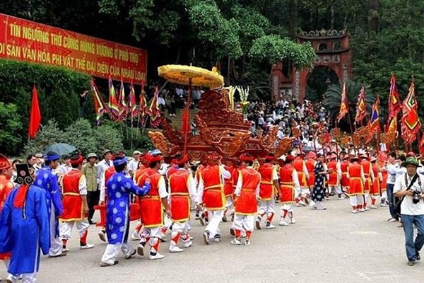 Giỗ Tổ Hùng Vương năm 2021 không tổ chức các hoạt động phần hội - Anh 1