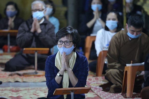 Cận cảnh Đại lễ Cầu an trực tuyến đầu tiên được tổ chức tại Chùa Phúc Khánh - Anh 11