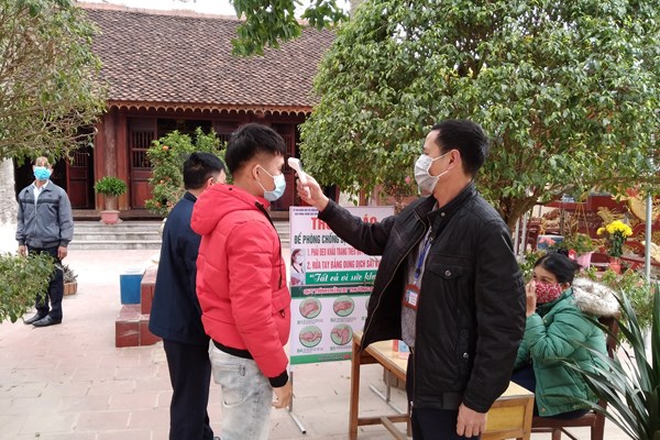 Thanh Hoá: Phòng, chống dịch tại di tích, cơ sở tín ngưỡng - Anh 5