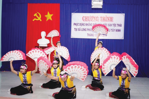 Xòe Thái trên đất Tây Ninh - Anh 1