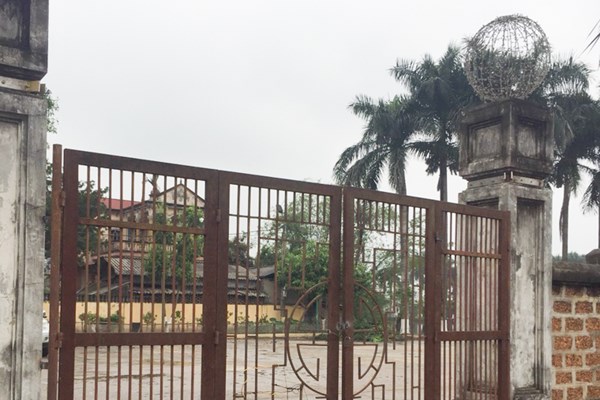 Bị thay cổng sắt không phù hợp: Di tích quốc gia đặc biệt đình Tây Đằng đã được trả về nguyên trạng - Anh 5