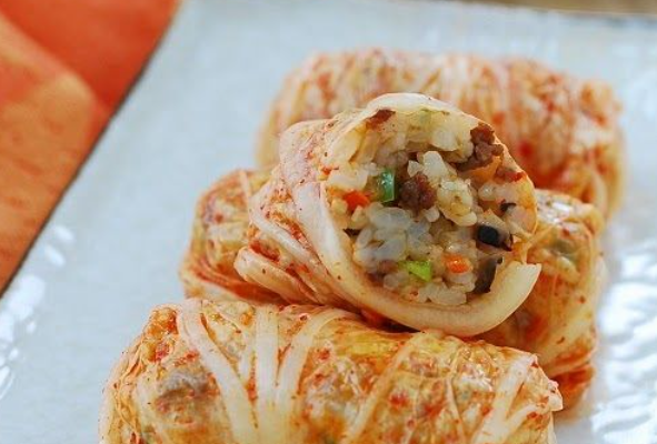 Bí quyết làm kim chi cuộn thịt ba chỉ thơm ngon mừng ngày 8.3 - Anh 2