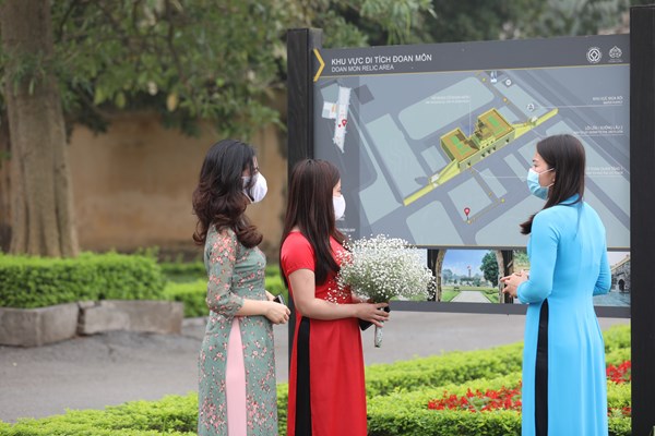 Những hình ảnh đầu tiên khi các di tích, danh thắng Hà Nội đồng loạt mở cửa trở lại - Anh 2