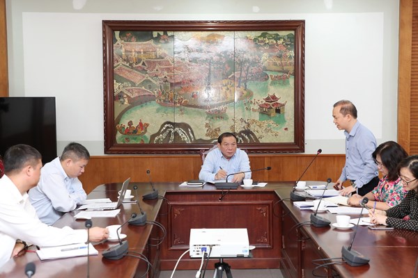 Ngành VHTTDL triển khai xây dựng Chương trình hành động thực hiện Nghị quyết ĐH Đảng lần thứ XIII: Chiến lược phát triển văn hóa đến năm 2030 là sản phẩm quan trọng - Anh 3