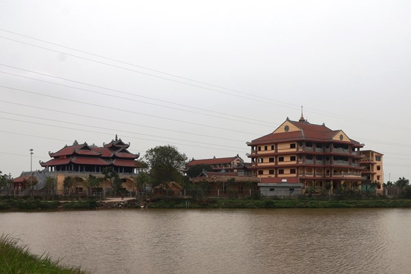 Hà Nội: Một ngôi chùa xây dựng, cải tạo quy mô lớn không phép - Anh 1