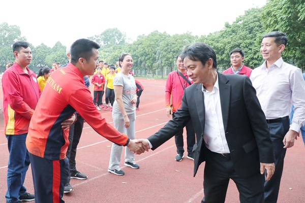 “Các VĐV hãy phát huy truyền thống tập luyện, thi đấu, mang vinh quang về cho Tổ quốc” - Anh 3