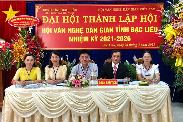 Thành lập Hội Văn nghệ Dân gian tỉnh Bạc Liêu - Anh 1