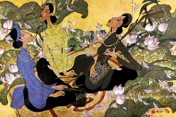Lộng lẫy sơn mài - Anh 1