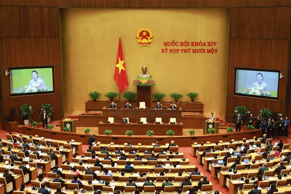 Bài phát biểu của Chủ tịch Quốc hội khai mạc Kỳ họp thứ 11, Quốc hội Khóa XIV - Anh 2