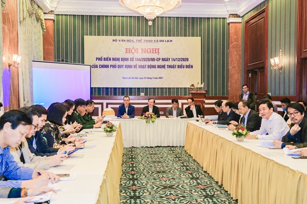 Nhiều quy định mới tại Nghị định số 144/2020/NĐ-CP quy định về hoạt động nghệ thuật biểu diễn: chủ yếu được phân cấp cho địa phương - Anh 1