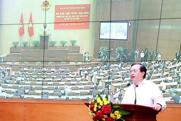 Hội nghị quán triệt Nghị quyết Đại hội XIII của Đảng - Anh 8